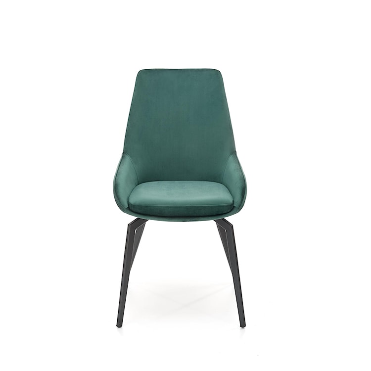 Krzesło tapicerowane Karungal zielone  - zdjęcie 2
