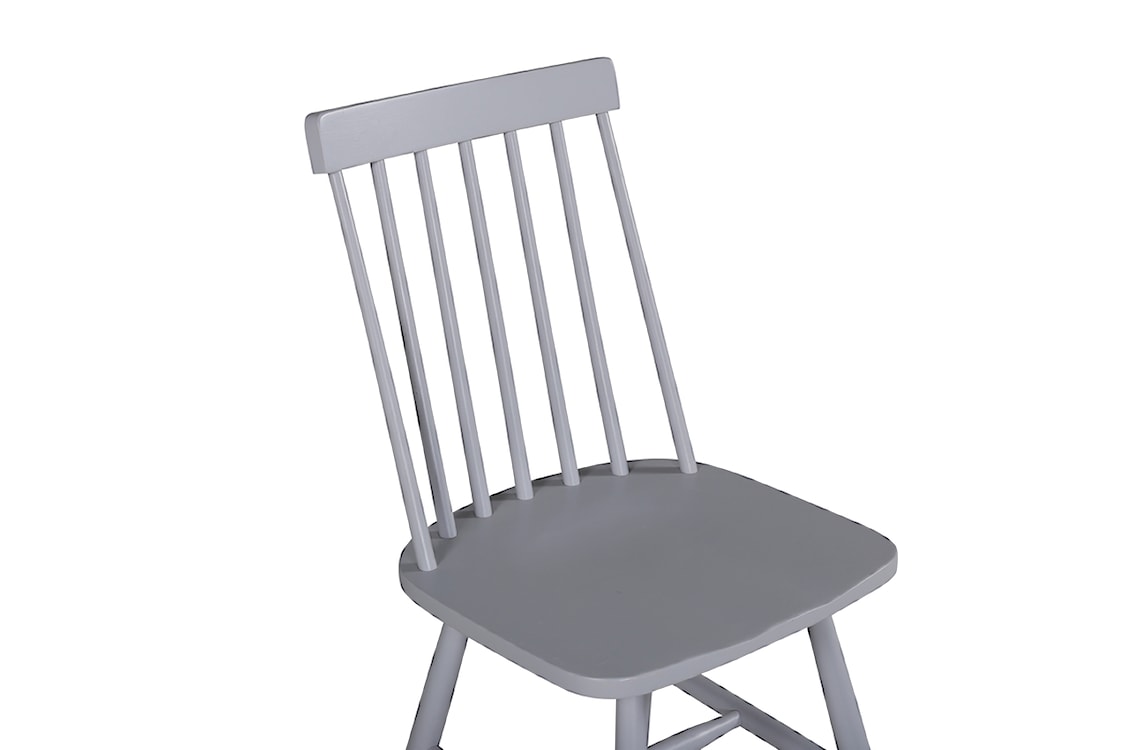 Krzesło drewniane Mowelly szare  - zdjęcie 6