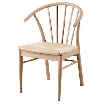 Krzesło drewniane Ruviatela dąb bielony