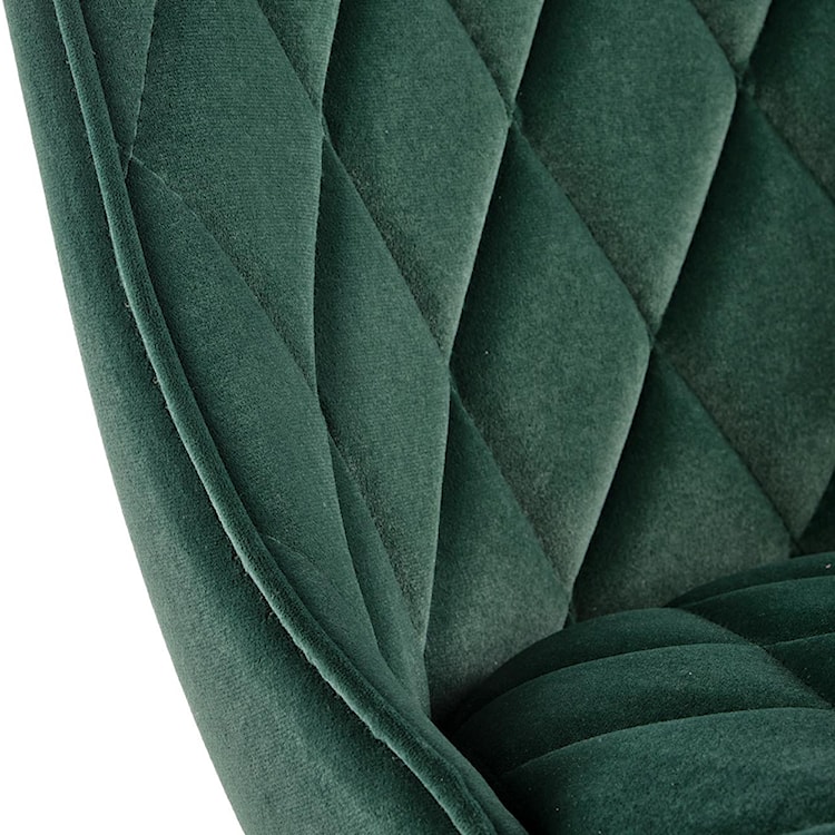 Krzesło tapicerowane Dreasies zielone  - zdjęcie 9