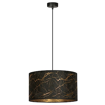 Lampa wisząca Borra średnica 35 cm czarny marmur