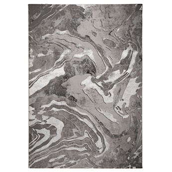 Dywan nowoczesny Marbled srebrny Prostokątny/240x340 cm
