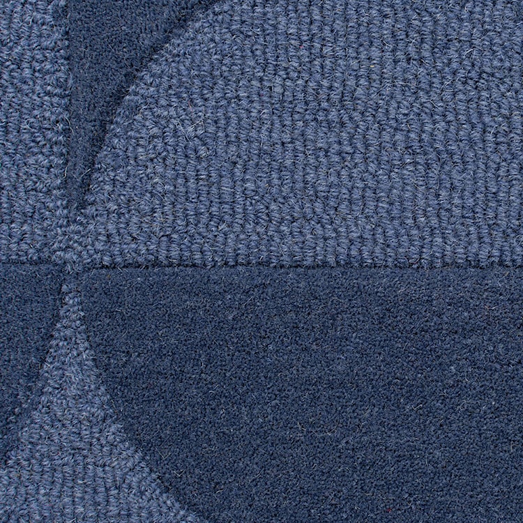 Dywan wełniany Gigi niebieski Prostokątny/160x230  - zdjęcie 6