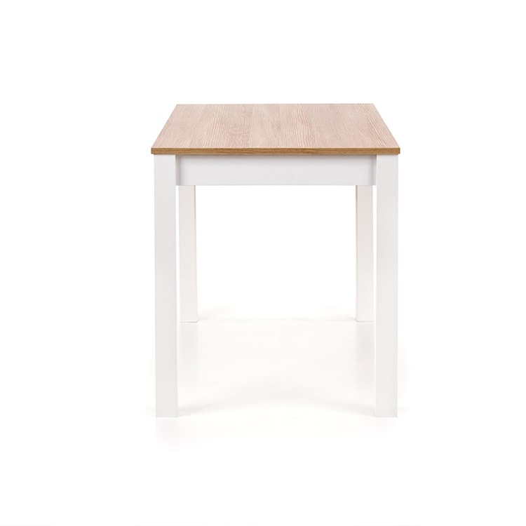 Stół Piago 120x68 cm biały - dąb sonoma  - zdjęcie 3