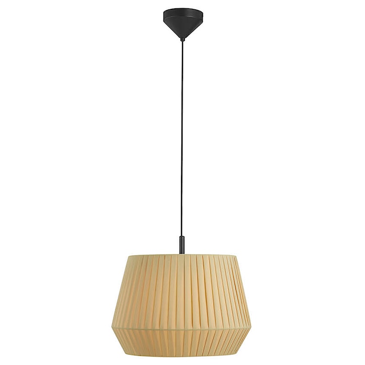 Lampa wisząca Dicte średnica 40 cm beżowa  - zdjęcie 4