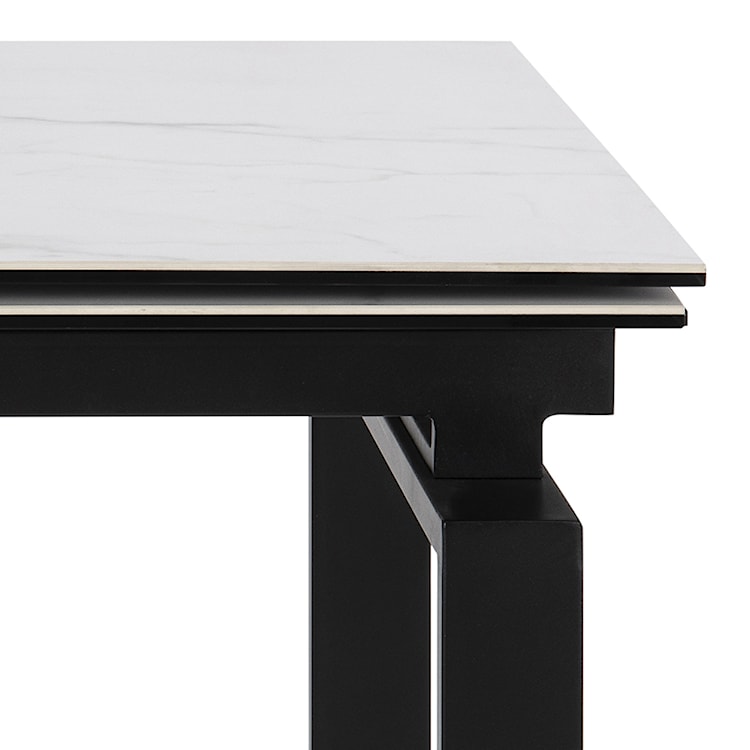 Stół rozkładany Ediazo 120-200x85 cm biały  - zdjęcie 7