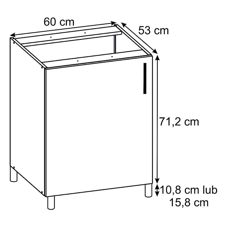 Zestaw mebli kuchennych Sottana biały 240 cm  - zdjęcie 11