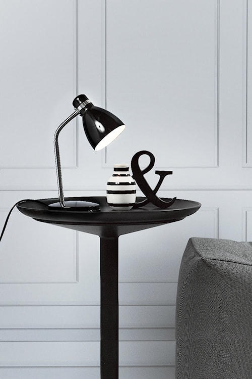 Lampka na biurko Cyclone czarna  - zdjęcie 2