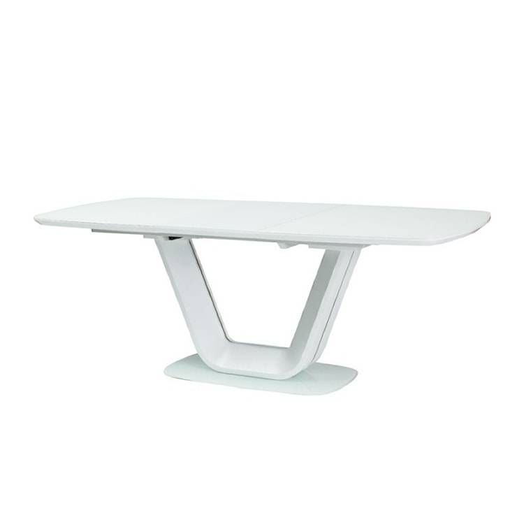 Stół rozkładany Lubeka 140-200x90 cm biały