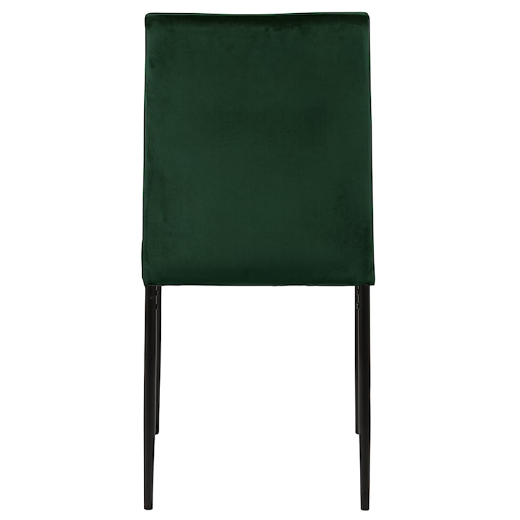 Krzesło tapicerowane Todiar ciemnozielone  - zdjęcie 3