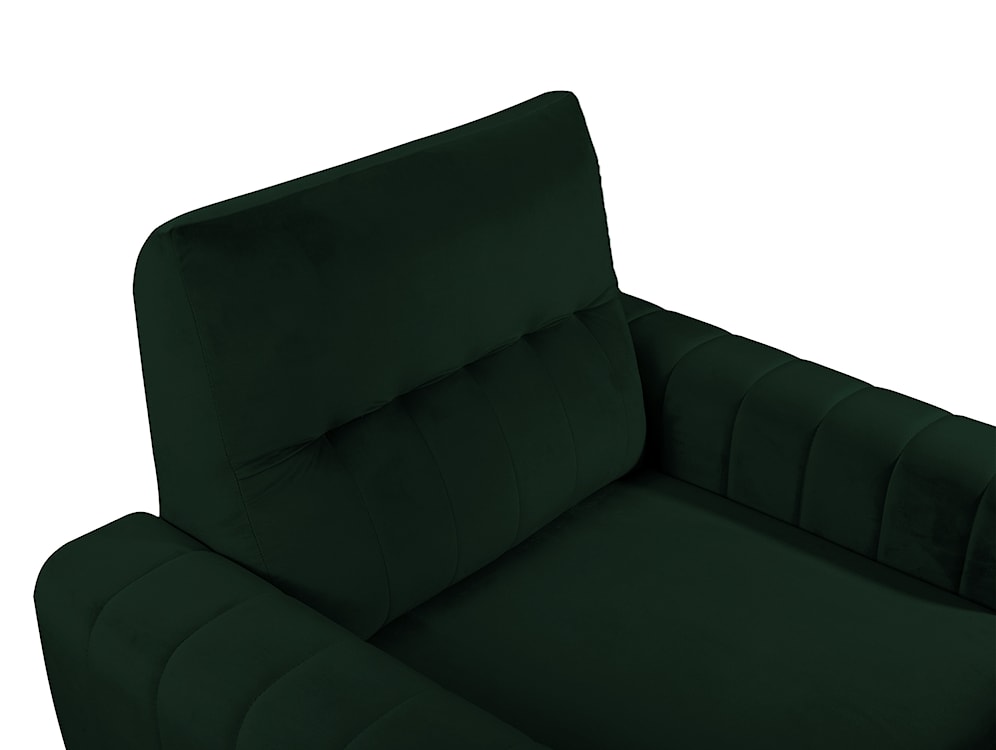 Fotel kubełkowy Laretta  zielony velvet  - zdjęcie 3