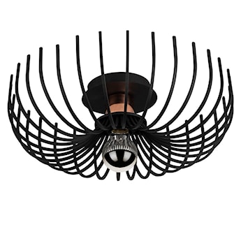 Lampa sufitowa Skyriblent czarna