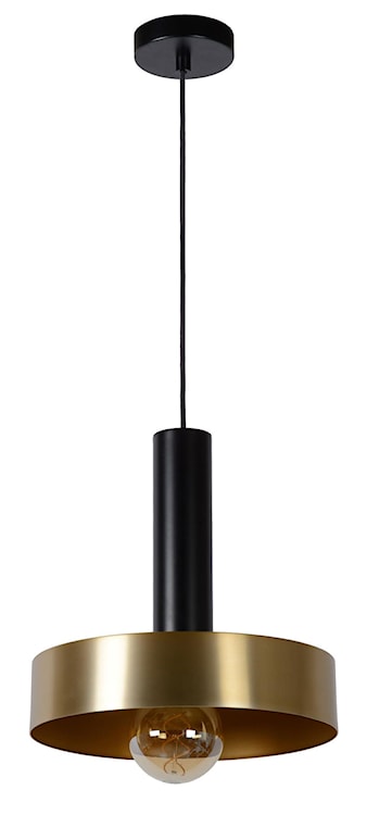 Lampa wisząca Giada średnica 30 cm złoto-czarna