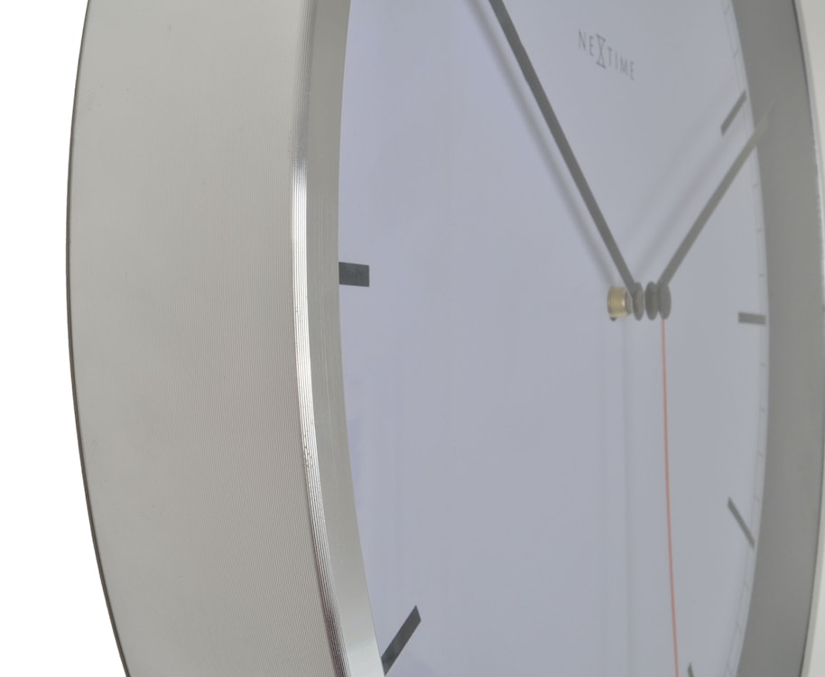 Zegar ścienny Company 35 cm biały  - zdjęcie 7