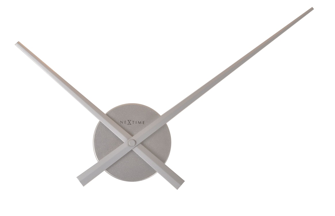 Zegar ścienny Hands 48 cm srebrny  - zdjęcie 5