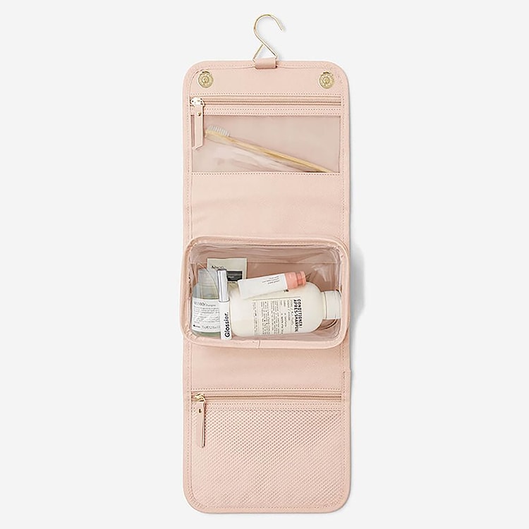 Organizer na biżuterię Small Hanging Washbag różowy  - zdjęcie 2