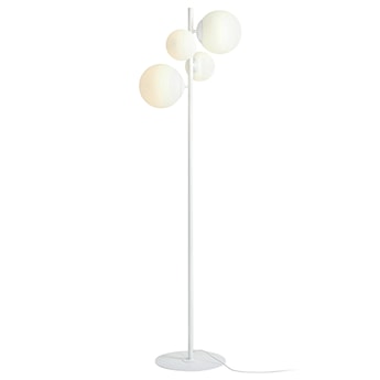 Lampa podłogowa Mauric 161 cm biała