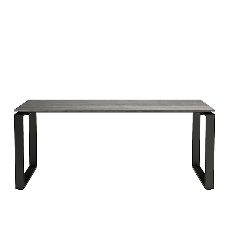 Stół ogrodowy Tiower aluminiowy 180x100 cm szary  - zdjęcie 3