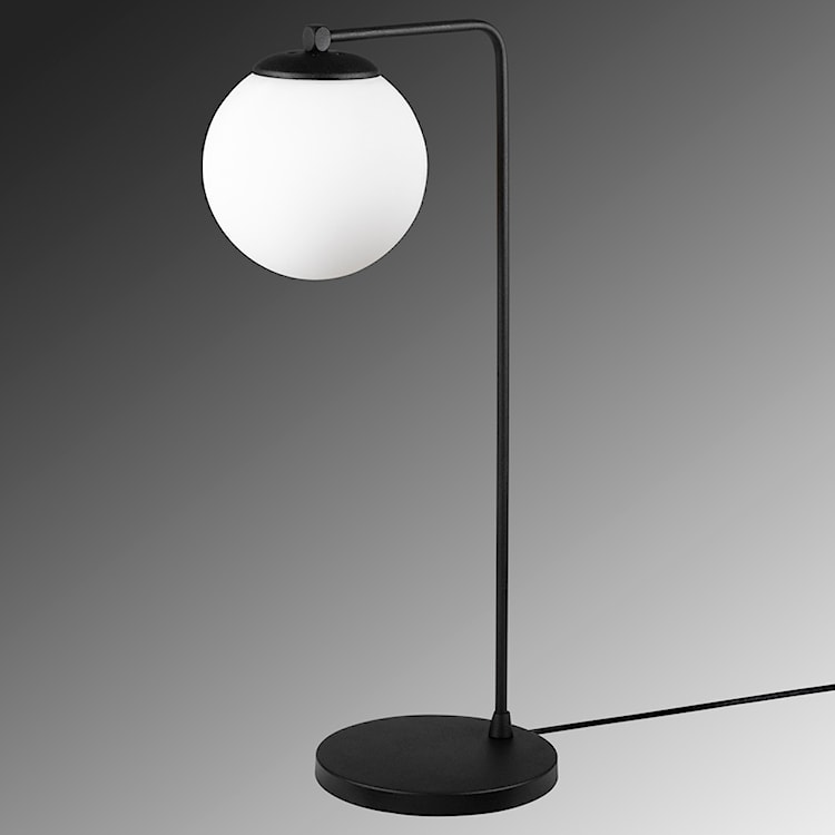 Lampa stołowa Murrayana czarno-biała  - zdjęcie 5