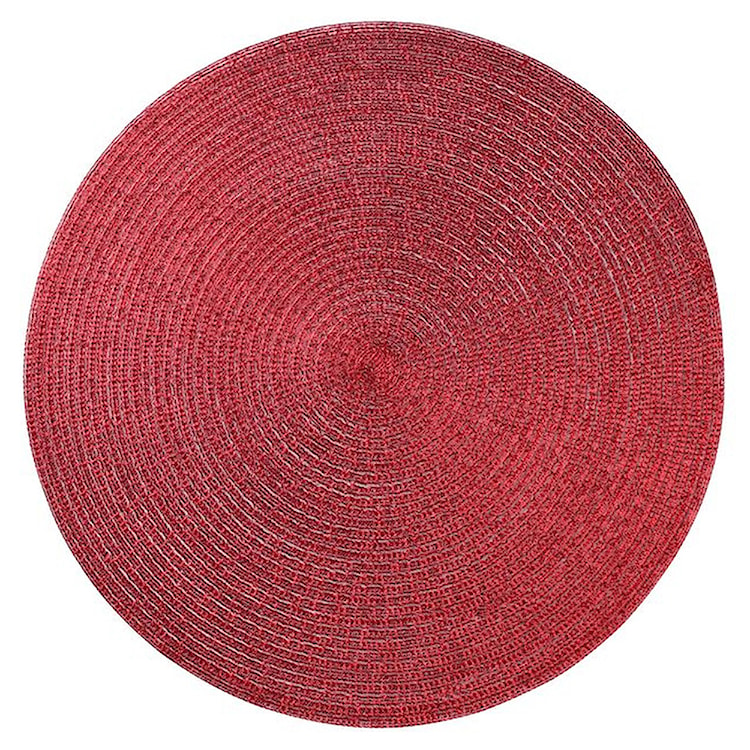 Podkładka pod talerz Lilotto średnica 38 cm czerwona