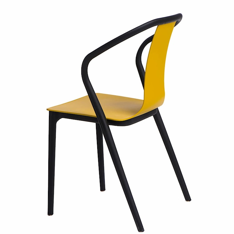 Krzesło Bella żółte  - zdjęcie 3