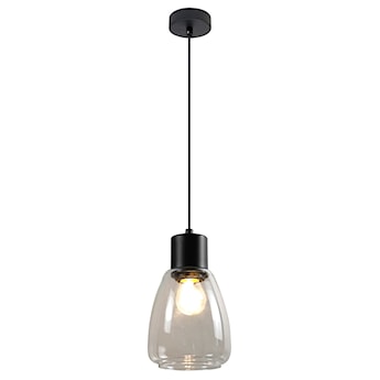 Lampa wisząca Moldo średnica 12 cm transparentny klosz