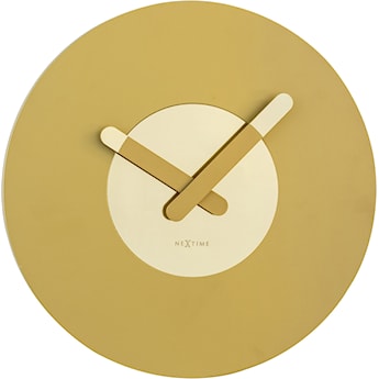 Zegar ścienny In Touch 40 cm złoty