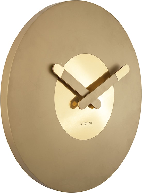 Zegar ścienny In Touch 40 cm złoty  - zdjęcie 4