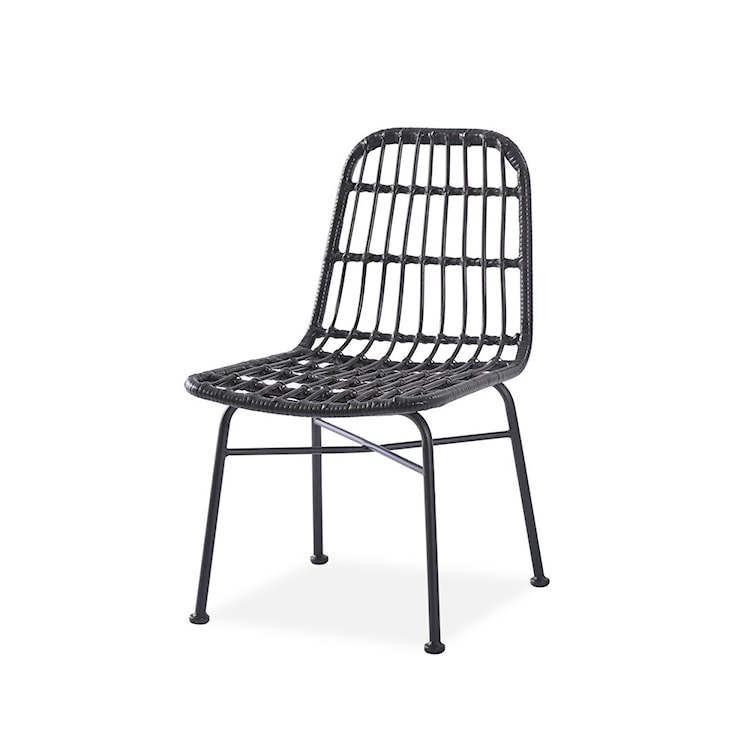 Krzesło z tworzywa sztucznego Farryn popielate