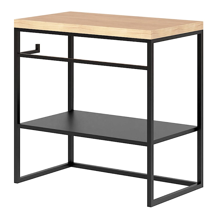 Szafka pod umywalkę Hegamo z półką i uchwytem na papier toaletowy 43/75 cm 
