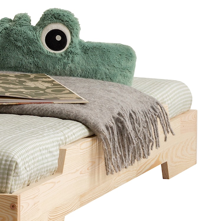 Łóżko Hallie dziecięce z drewna 90x140 cm  - zdjęcie 7