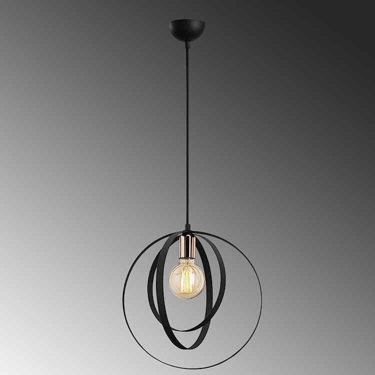 Lampa wisząca Peruvian x1 czarna  - zdjęcie 3