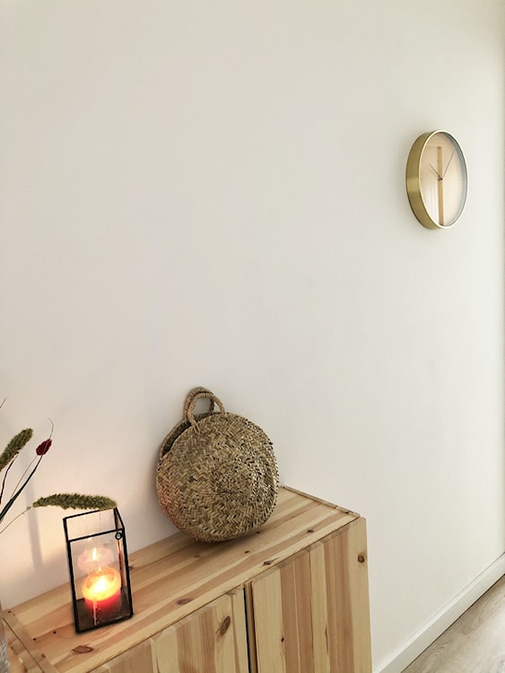 Zegar ścienny Essential 34 cm pomarańczowo-złoty  - zdjęcie 3