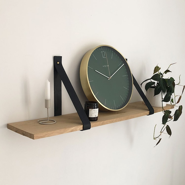 Zegar ścienny Essential 34 cm zielono-złoty  - zdjęcie 3