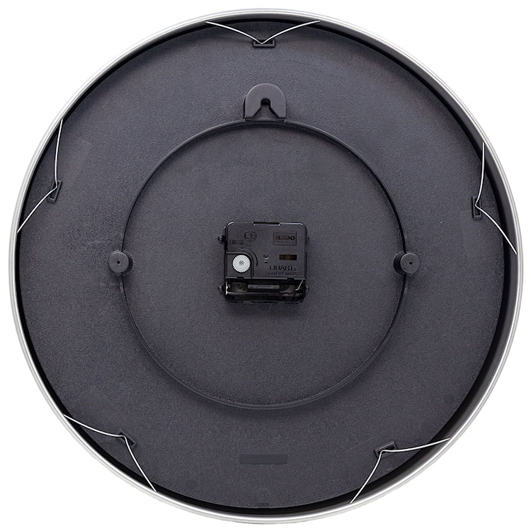 Zegar ścienny Essential 34 cm biało-srebrny  - zdjęcie 11