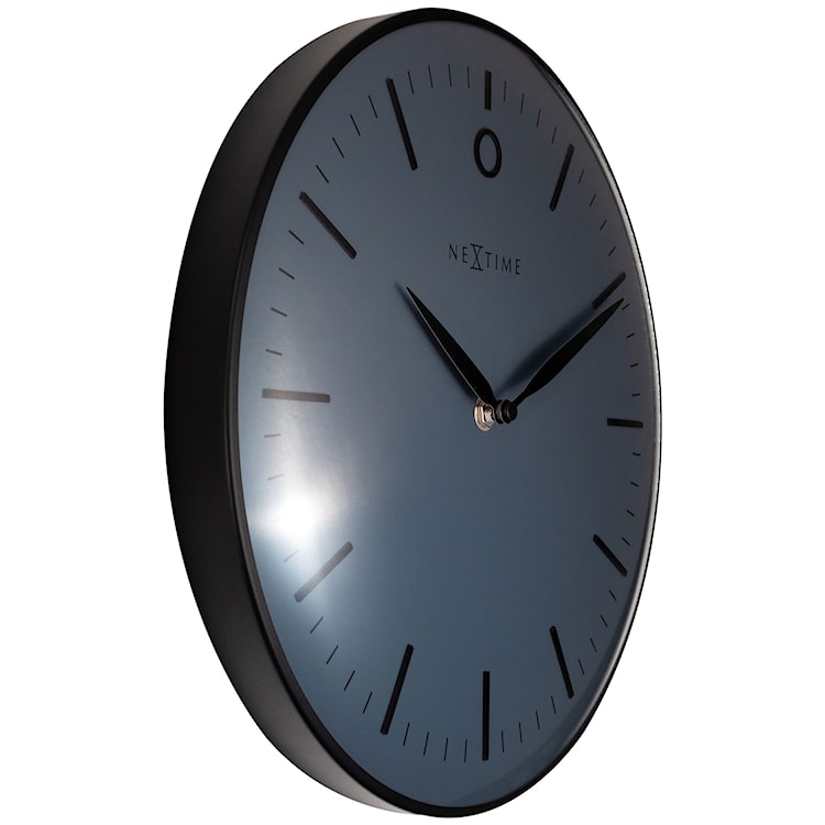 Zegar ścienny Glamour 30 cm czarny  - zdjęcie 2