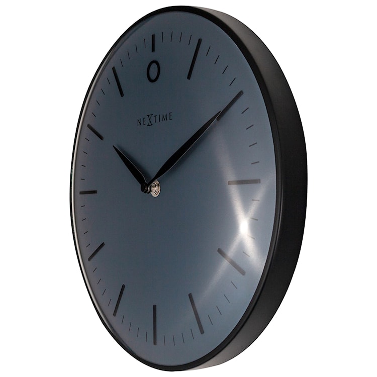 Zegar ścienny Glamour 30 cm czarny  - zdjęcie 3