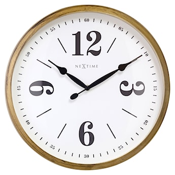 Zegar ścienny Classic 39 cm biało-złoty