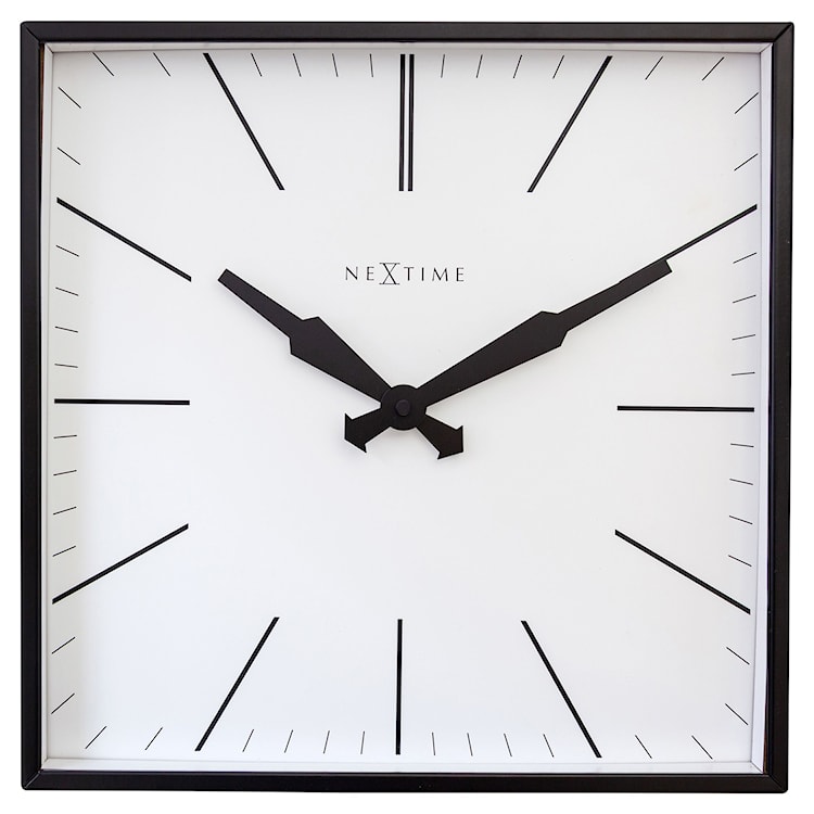 Zegar ścienny Be Square 35 cm czarno-biały 