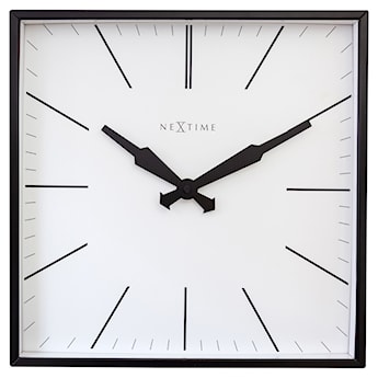 Zegar ścienny Be Square 35 cm czarno-biały