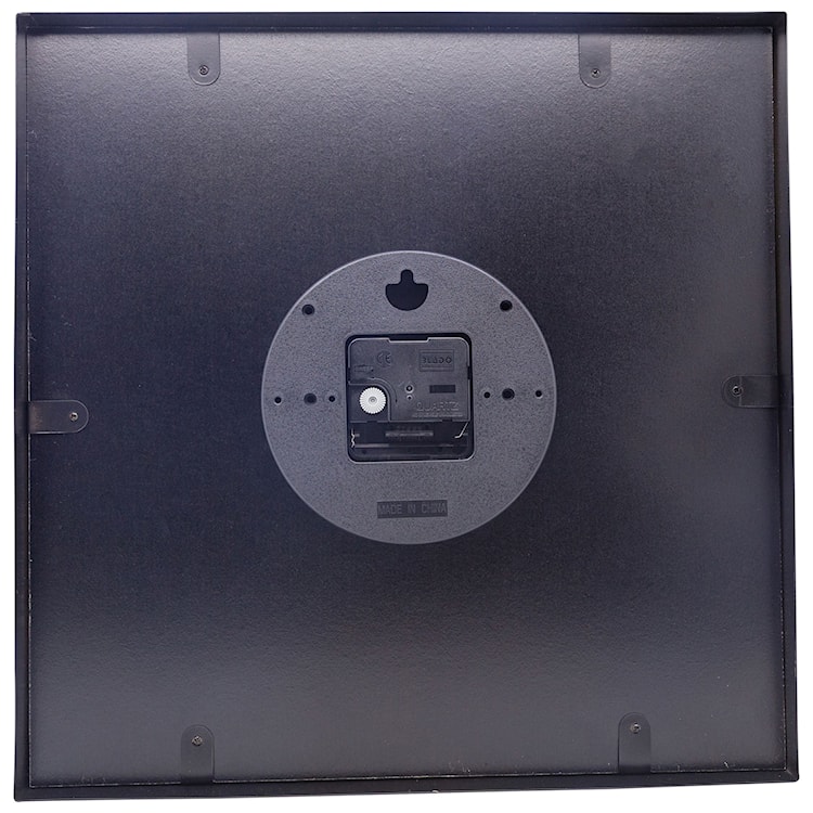 Zegar ścienny Be Square 35 cm czarno-biały  - zdjęcie 6