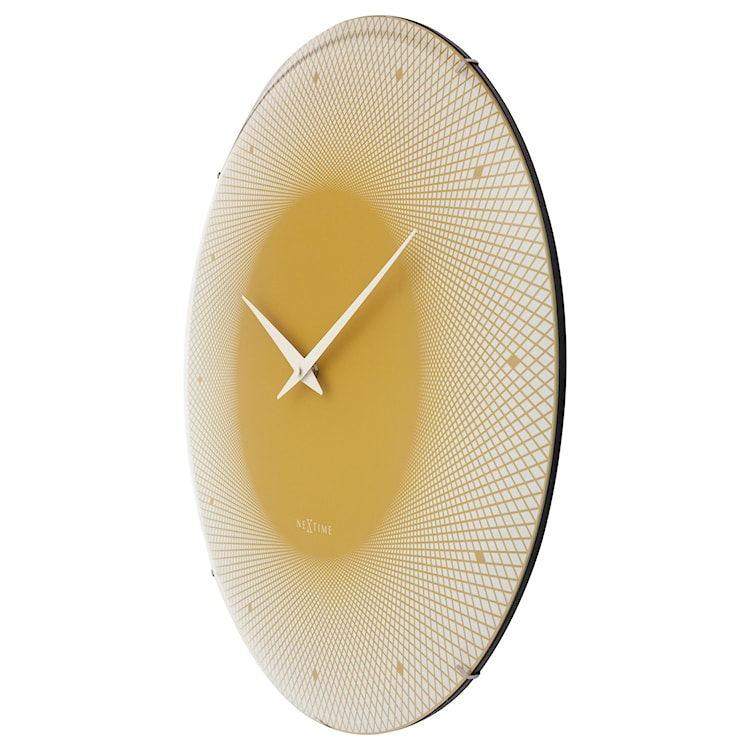 Zegar ścienny Deep 50 cm żółty  - zdjęcie 5