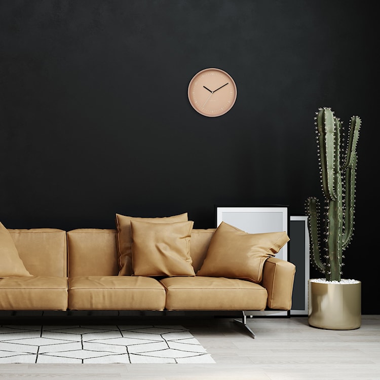 Zegar ścienny Berlin 30 cm różowy  - zdjęcie 4