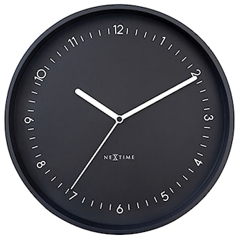Zegar ścienny Berlin 30 cm czarny