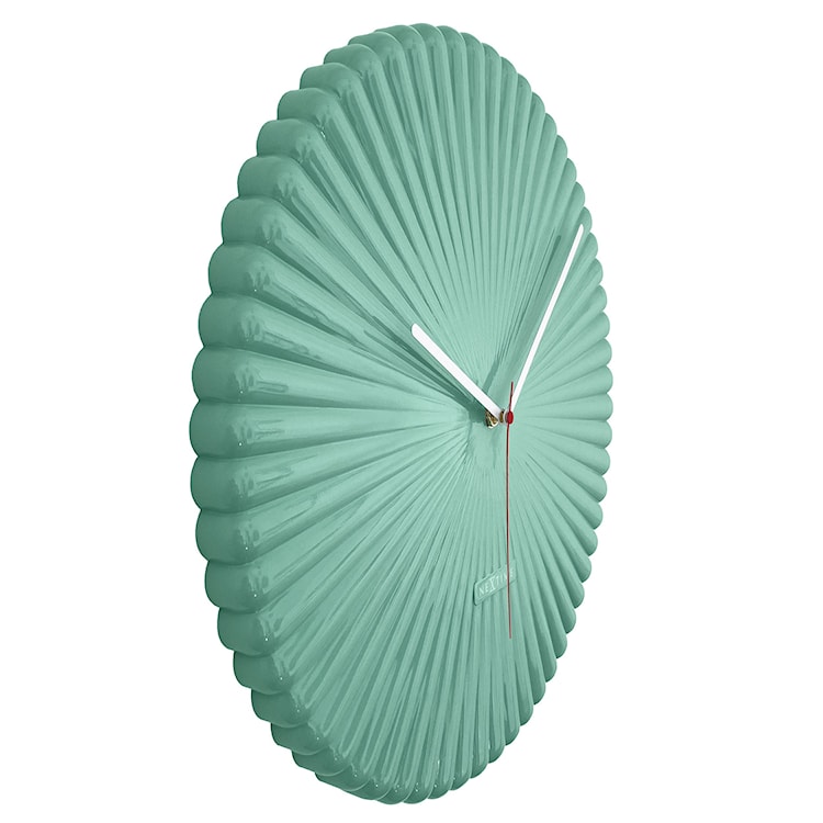 Zegar ścienny Mousse 40 cm zielony  - zdjęcie 3