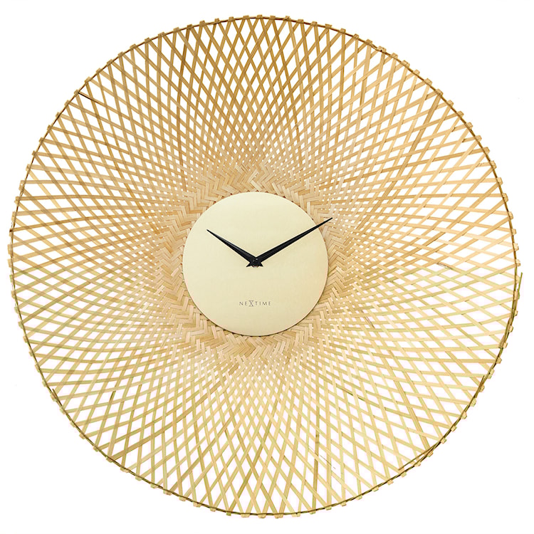 Zegar ścienny Bamboo 60 cm jasnobrązowy 