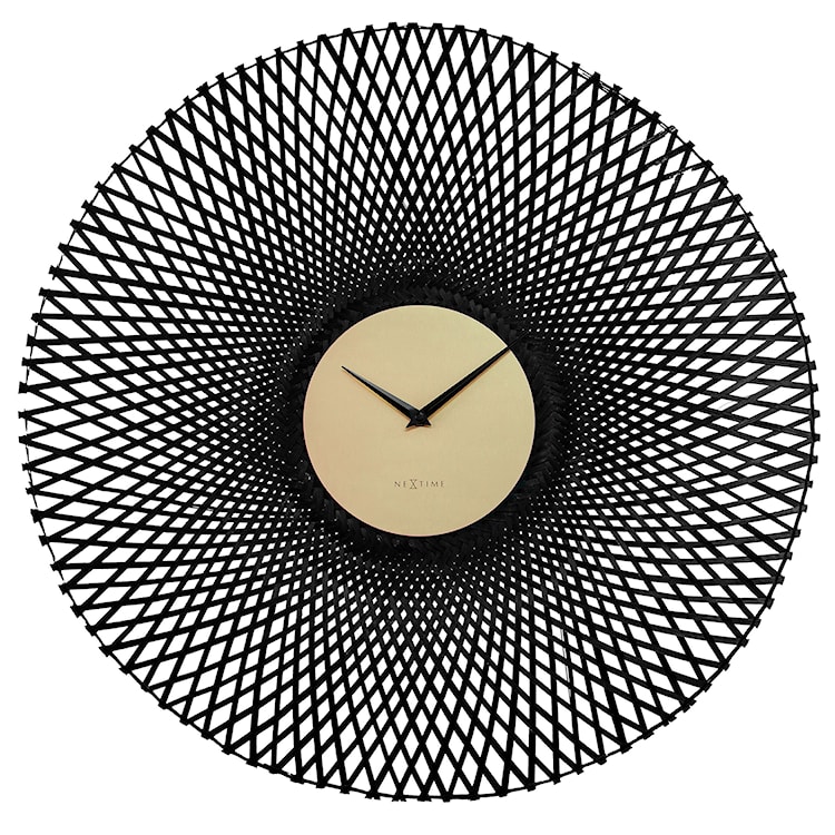 Zegar ścienny Bamboo 60 cm czarny 