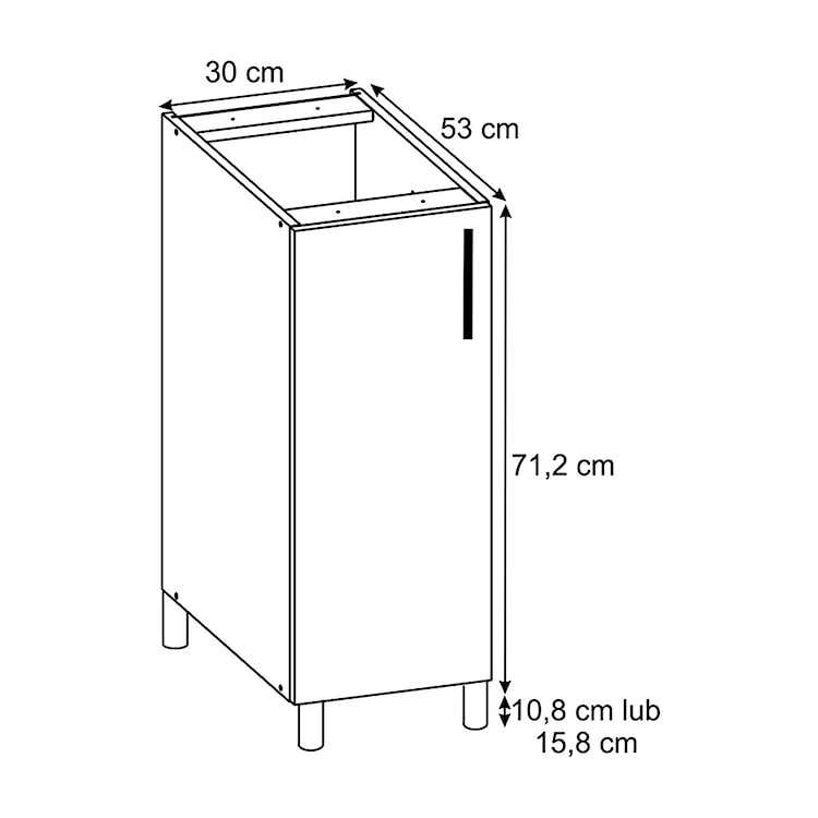 Zestaw mebli kuchennych Pettineo biały 120x310 cm  - zdjęcie 21