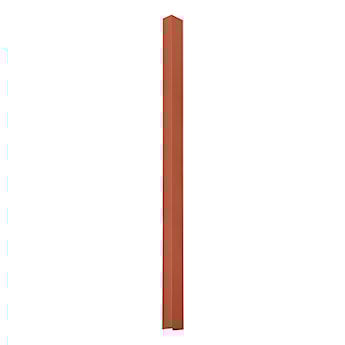 Kinkiet Freya 150 cm ochra czerwona