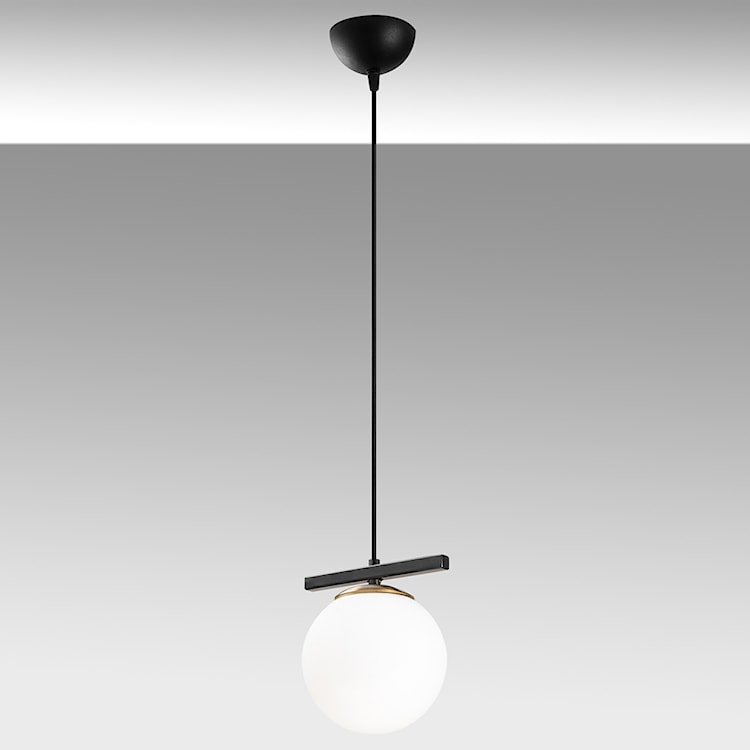 Lampa wisząca Illurked 124 cm czarno-miedziana  - zdjęcie 3
